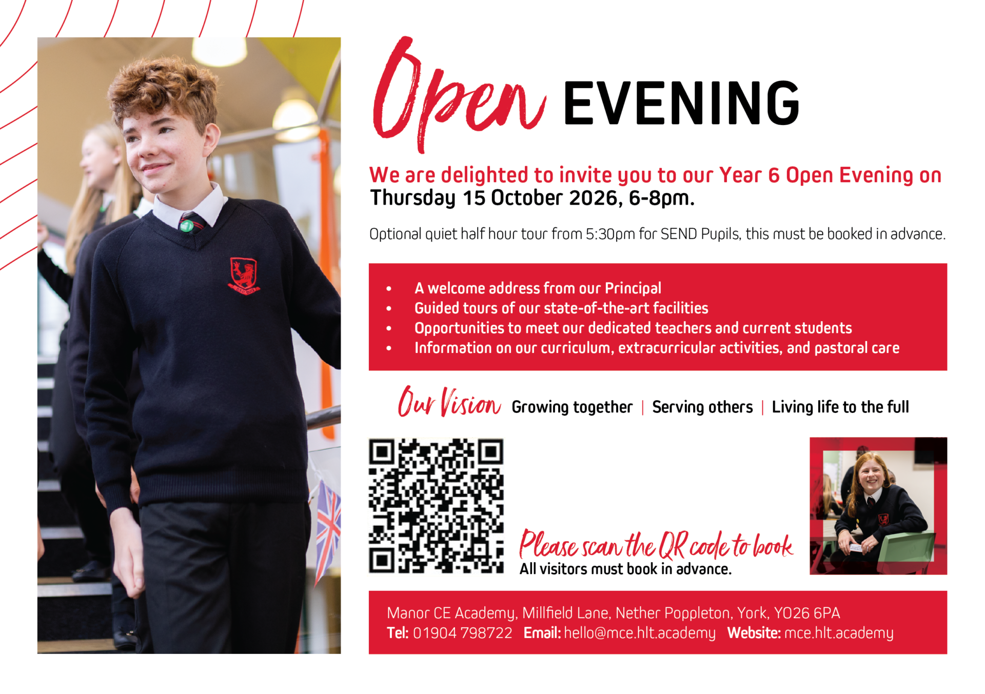 MCE Open Evening Social